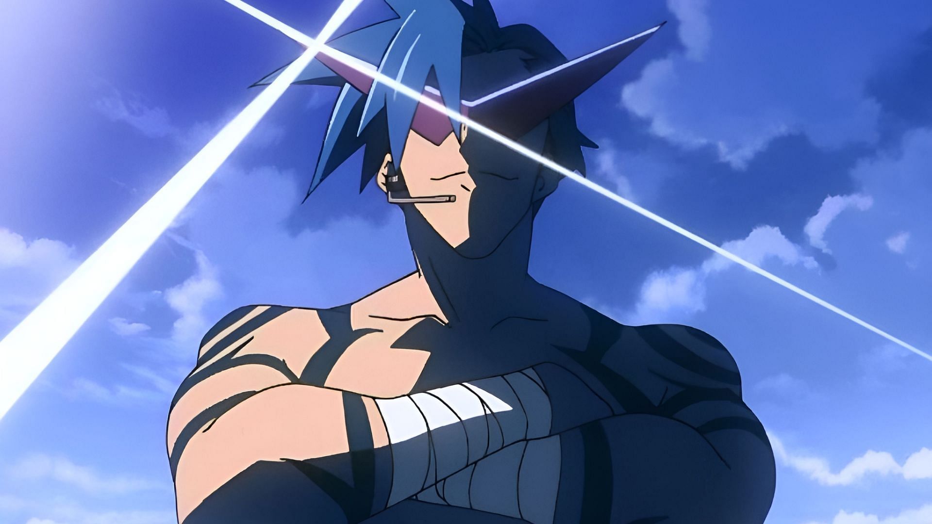 Still of Kamina (Image via Studio Gainax)
